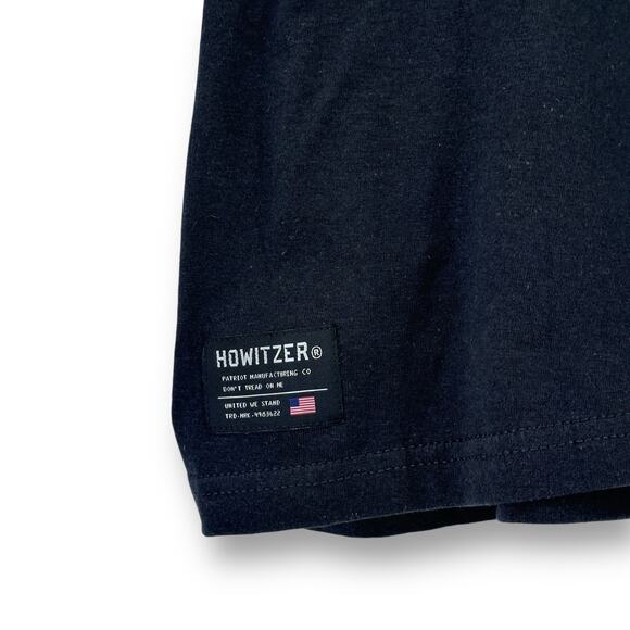 Howitzer Firefighter Always Ready T Shirt Mens Size XXL 2XL Black Back Print - Picture 6 of 8